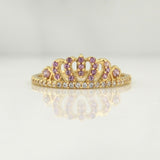 Anillo Corona 1.7gr / T6 1/4 / Oro Amarillo 18K !