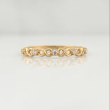 Anillo Infinitos 1gr / T7 1/4 / Oro Amarillo 18K !