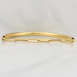Flex Bracelet Drawer 3.7gr / 8 in / 3.4mm Yellow Gold +4 18K !