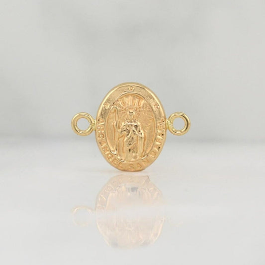 Herraje Arcangel San Rafael 0.6gr / 1/2 in / Oro Amarillo 18K !