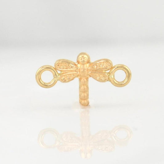 Herraje Libelula 0.3gr / 1/2 in / Oro Amarillo 18K !