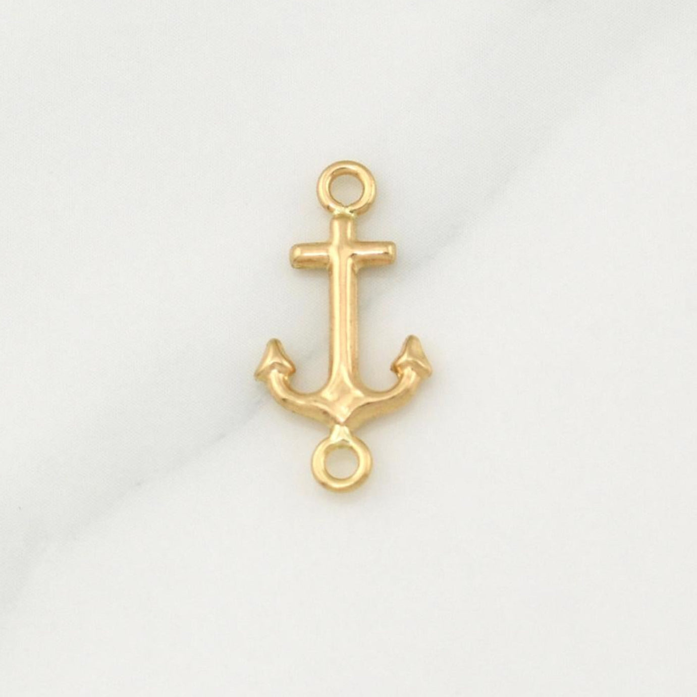 Herraje Ancla 0.4gr / 3/4 in / Oro Amarillo 18K !