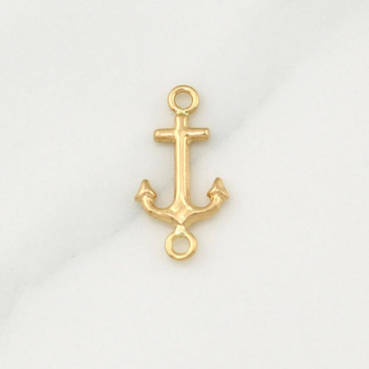 Herraje Ancla 0.4gr / 3/4 in / Oro Amarillo 18K !
