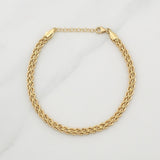 Rope Bracelet Sequential 2.4 g / 7 in / 4.05 mm Yellow Gold 18K