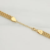 Pulso Lazo Secuencial 3.7 g / 7 in / 6 mm Oro Amarillo 18K