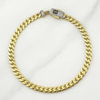Cuban Links Bracelet Monaco 7.2 g / 8 in / 5 mm Yellow Gold 18K