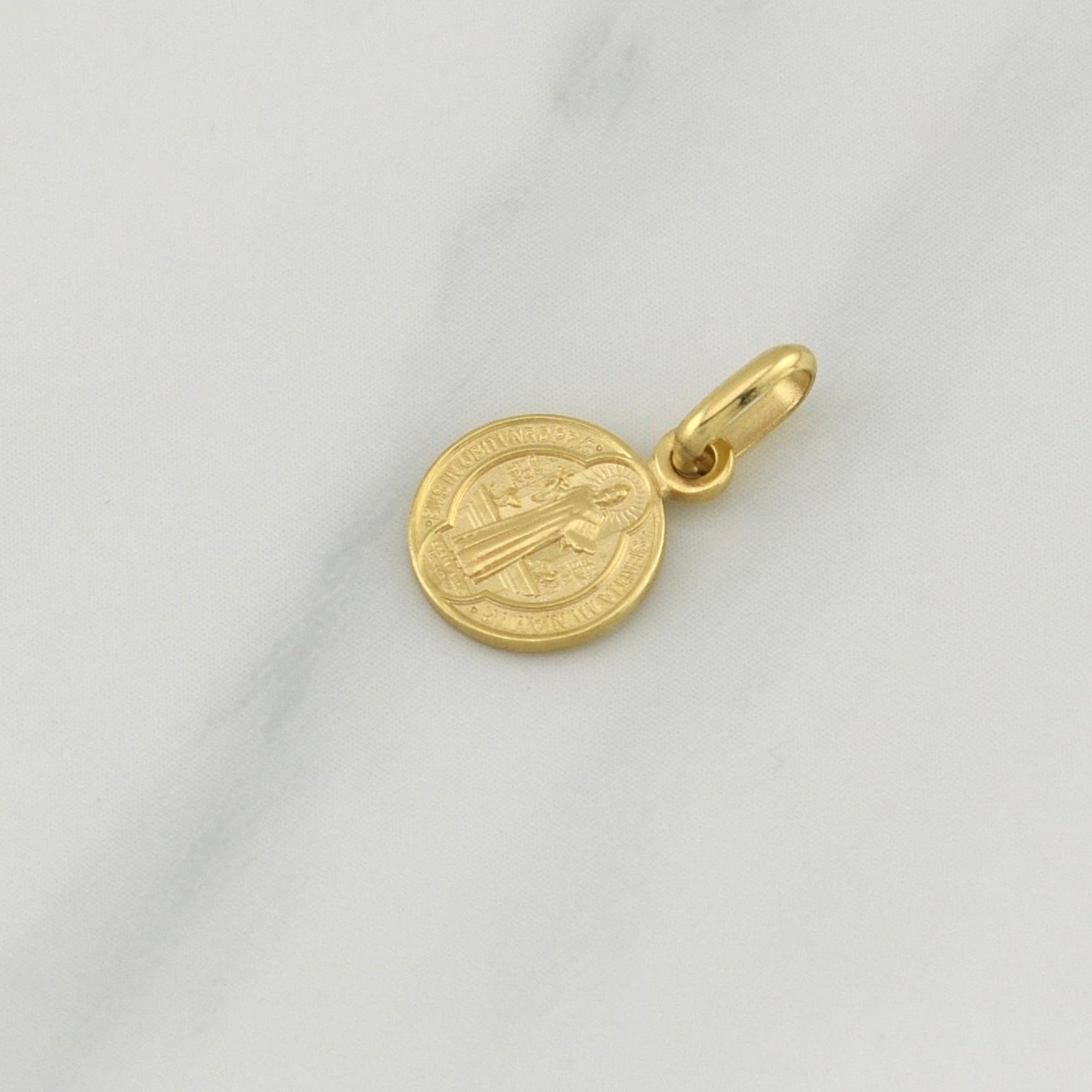 Pendant San Benito 0.6 g / 1/2 in Yellow Gold 18K