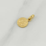 Pendant San Benito 0.6 g / 1/2 in Yellow Gold 18K