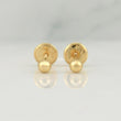 Topos Bola 0.4 g / in / 3 mm Oro Amarillo 18K