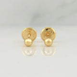 Topos Bola 0.4 g / in / 3 mm Oro Amarillo 18K