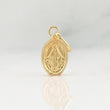 Dije Virgen Milagrosa 0.3 g / 1/2 in Oro Amarillo 18K