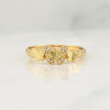 Anillo Mariposa 1.25 g / T5,5 Oro Amarillo 18K