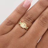 Quince Ring 2 g / T5.25 Yellow Gold 18K