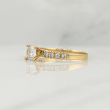 Solitaire Ring 2.1 g / T6.75 Yellow Gold 18K