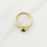 Solitaire Churumbela Ring 1.95 g / T6 Yellow Gold 18K