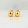 Topos Bola 0.65 g / in / 6 mm Oro Amarillo 18K
