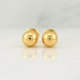 Topos Bola 0.65 g / in / 6 mm Oro Amarillo 18K