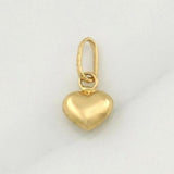 Dije Corazon 0.2 g / 1/2 in Oro Amarillo 18K