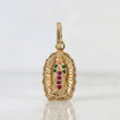 Dije Virgen De La Guadalupe 1.35 g / 3/4 in Oro Amarillo 18K