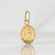 Dije Virgen De La Guadalupe 0.25 g / 1/2 in Oro Amarillo 18K
