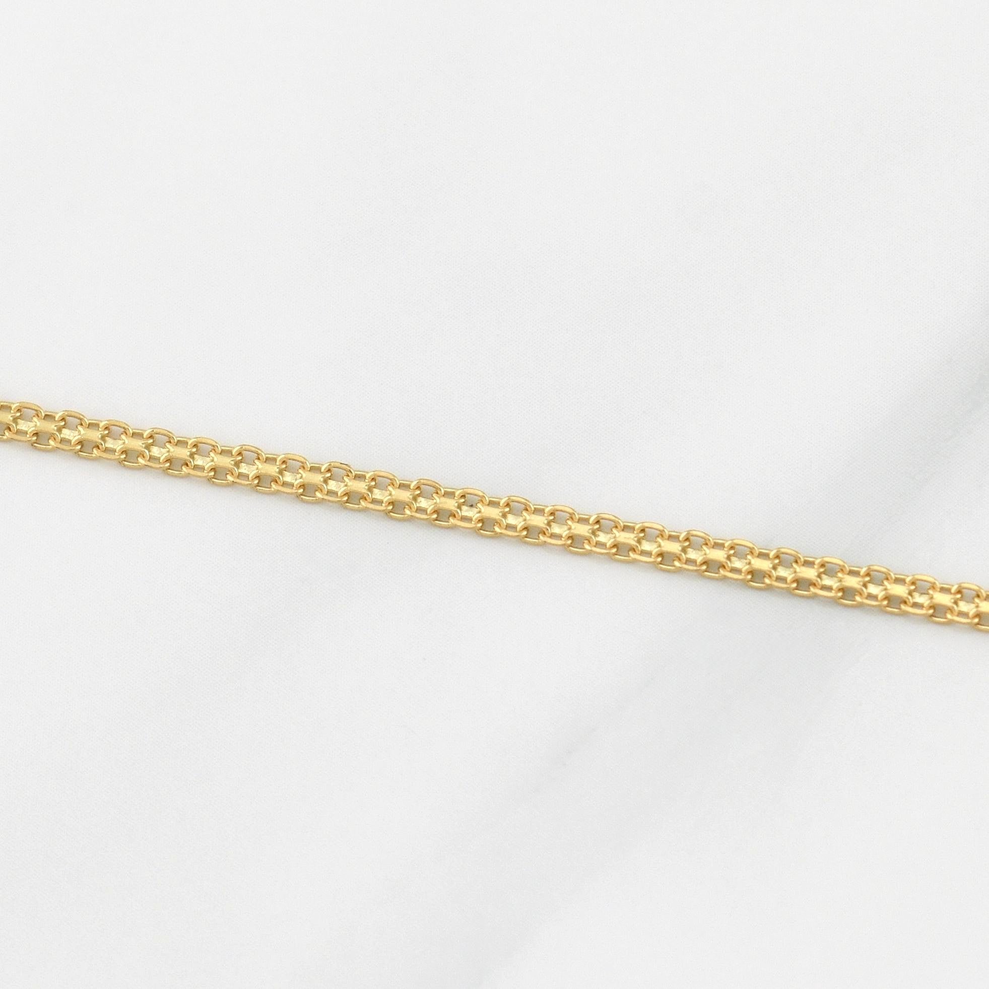 Cadena China 5.55g / 24 in / 2.2mm Oro Amarillo 18K