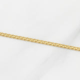 Cadena China 5.9g / 24 in / 2.25mm Oro Amarillo 18K