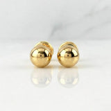 Topos Bola 0.65 g / in / 6 mm Oro Amarillo 18K