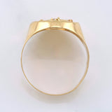 Anillo Brujula 3.25g / T8.75 Oro Amarillo 18K