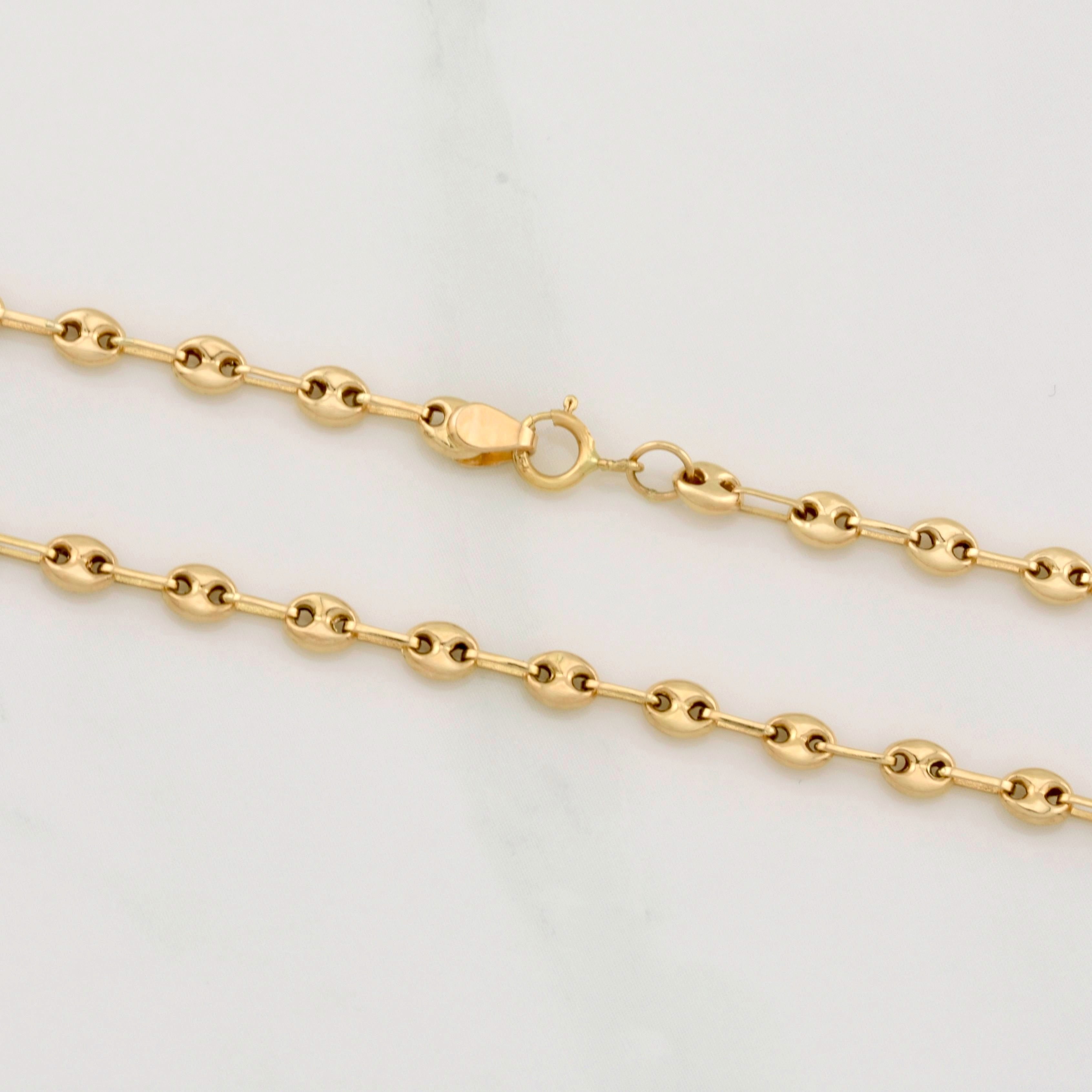 Cadena GC 5.6g / 24 in / 3.15mm Oro Amarillo 18K
