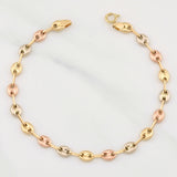 Pulso GC 2.7g / 7 3/4 in / 4.55mm Tres Oros 18K