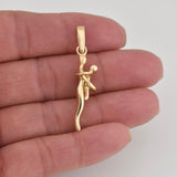 Dije Mama e Hijo 3.5g / 1 1/2 in Oro Amarillo 18K