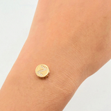 Dije Herraje Letra Z 1.4gr / 1/2 in / Oro Amarillo 18K ©