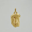 Dije Rostro Cristo 2.4 g / 1 1/4 in Oro Amarillo 18K