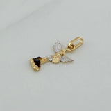 Dije San Miguel Arcangel 1.5 g / 1 in Tres Oros 18K