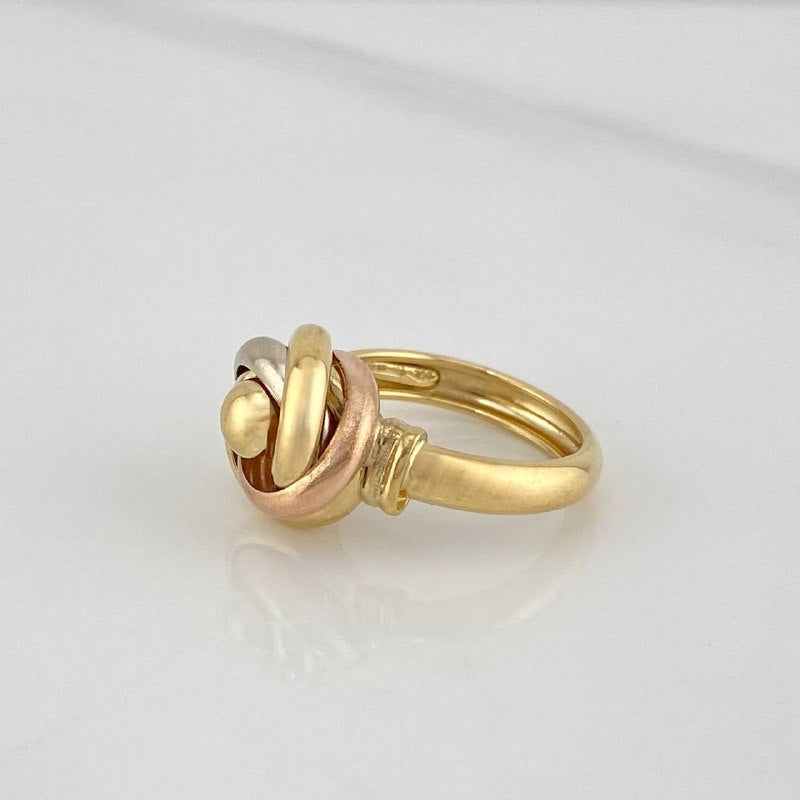 Anillo Helice 3.9 g / T4 1/2 Tres Oros 18K
