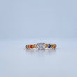 Heart Churumbela Ring 1.25gr / Size 5 1/4 / 18K Gold