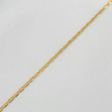 Flat Mariner Chain 1.15 g / 19 3/4 in / 1 mm Yellow Gold 18K