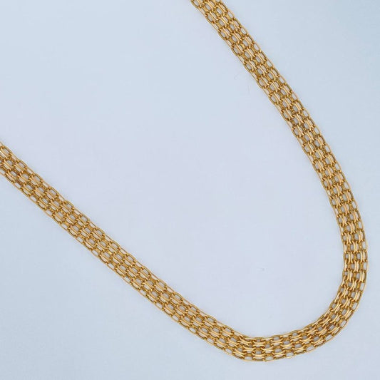 Bismark Chain 14.65gr / 60cm / 18K Yellow Gold +1 $