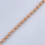 Military Bracelet 5.45gr / 19cm / 18K Rose Gold &