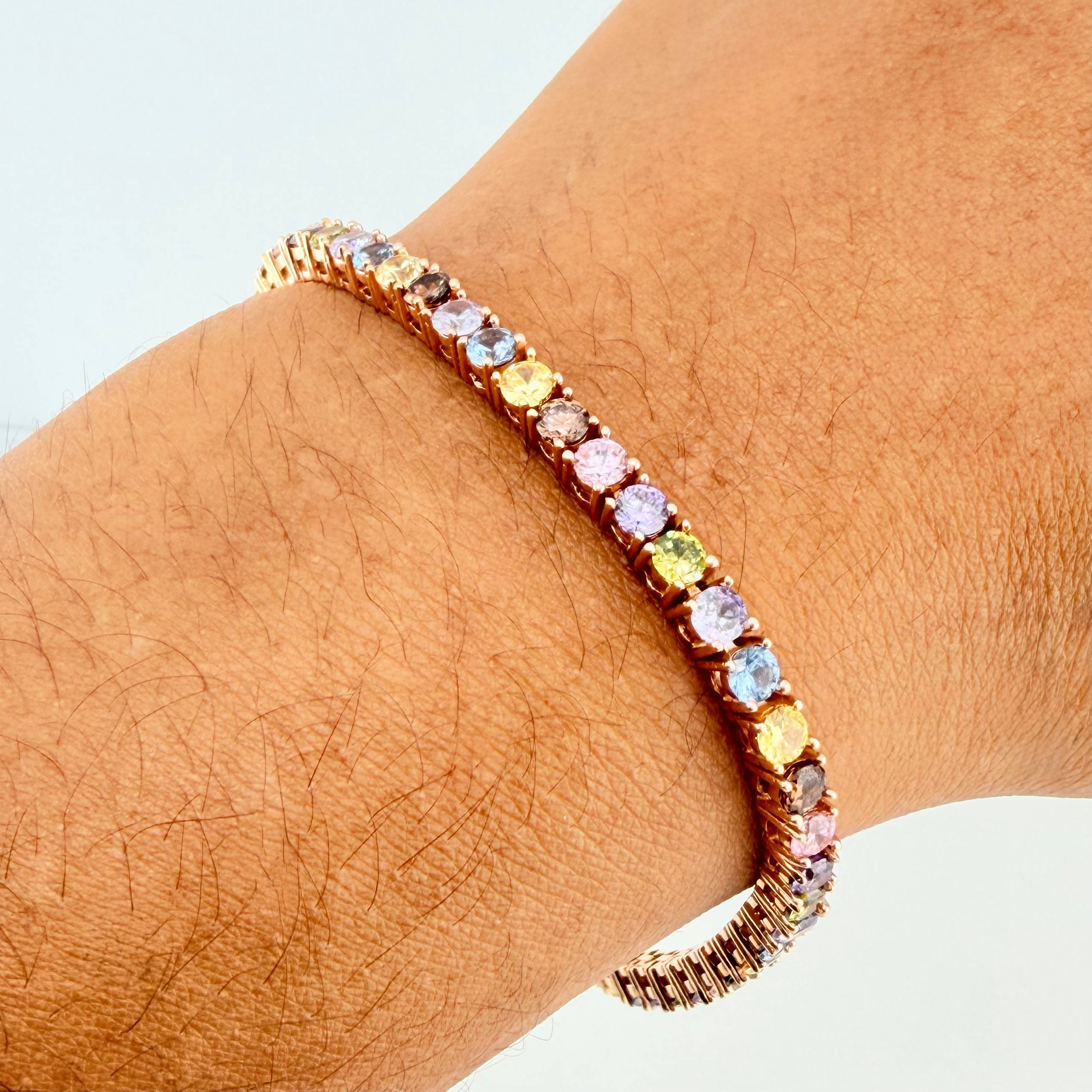 Tennis Bracelet 13.35 g / 7 in / 3.2 mm 18K Rose Gold