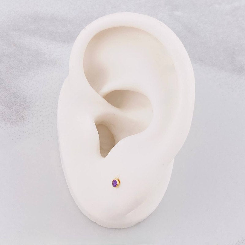 Topos Bisel 0.35g / in / 2.35mm Oro Amarillo 18K