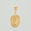 Dije Virgen De Guadalupe 1.5 g / 1 1/4 in Oro Amarillo 18K