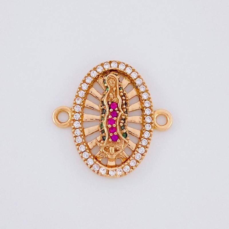 Charm Virgen de Guadalupe 2g / 1 in Rose Gold 18K