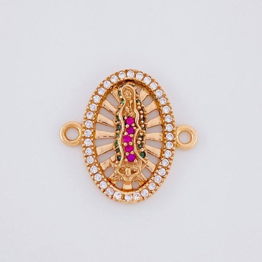Charm Virgen de Guadalupe 2g / 1 in Rose Gold 18K