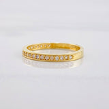 Channel Ring 1.7g / T6 3/4 Yellow Gold 18K
