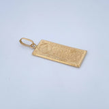 Pendant One Dollar 1.8gr / 3.6cm / 18K Yellow Gold &