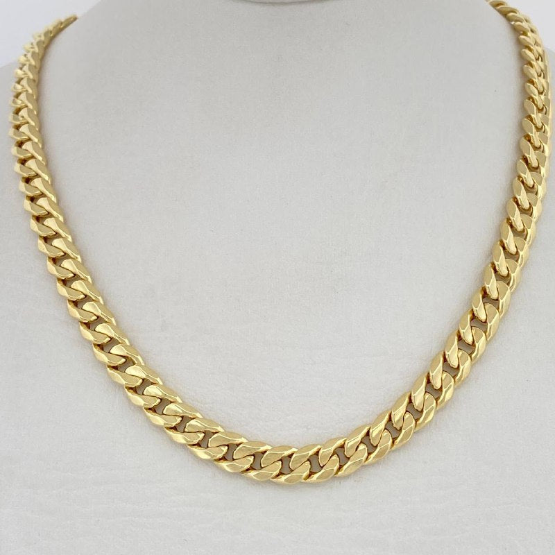 Cuban Links 12.9gr / 24 1/4 in / Yellow Gold +1 14K Italy &