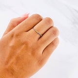 Interspersed Beads Ring 0.9g / T7 3/4 Yellow Gold 18K