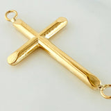 Charm Cross 0.8 g / 1 1/4 in Yellow Gold 18K
