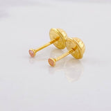 Topos Bisel 0.35g / in / 2.1mm Oro Amarillo 18K